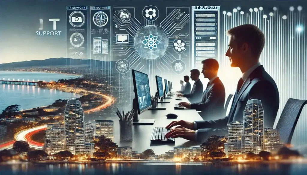 managed it support in monterey, CA